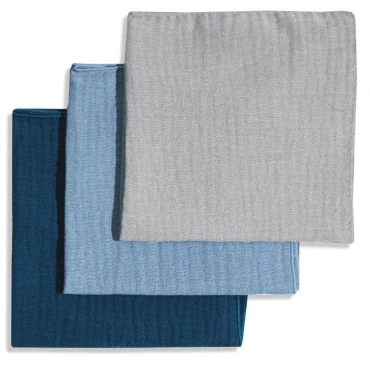 3Pack Chusteczki Muślinowe Pieluszki Ulewajki 30x30 cm - MIX13 | Dolce Sonno