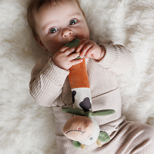 Piszczek z gryzakiem Cow Bingo | Babyono B.O.1688