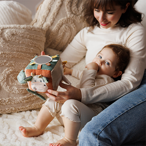 Kostka sensoryczna Cow Bingo | Babyono B.O.1689