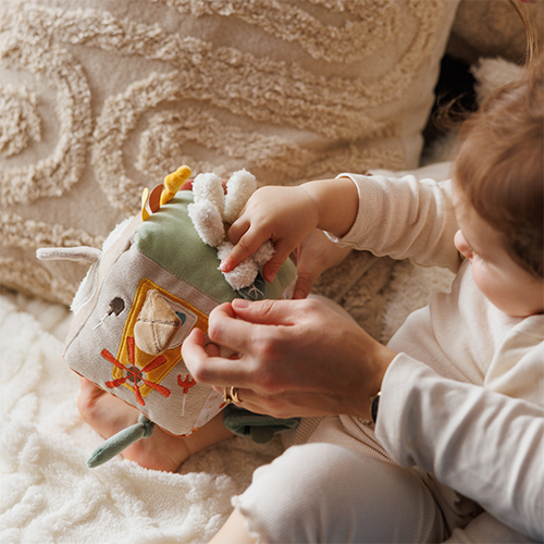 Kostka sensoryczna Cow Bingo | Babyono B.O.1689