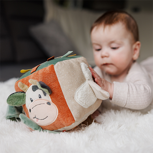 Kostka sensoryczna Cow Bingo | Babyono B.O.1689