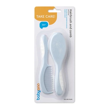 Szczotka i grzebień do włosów dla dzieci i niemowląt miękkie włosie | Babyono B.O.570/05 