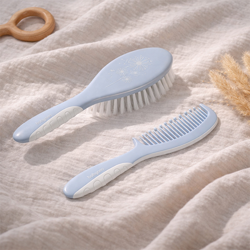 Szczotka i grzebień do włosów dla dzieci i niemowląt miękkie włosie | Babyono B.O.570/05