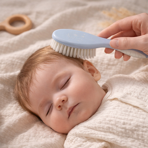 Szczotka i grzebień do włosów dla dzieci i niemowląt miękkie włosie | Babyono B.O.570/05