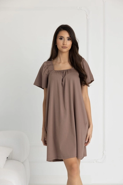 Koszula nocna Parma/ Taupe - Dolce Sonno