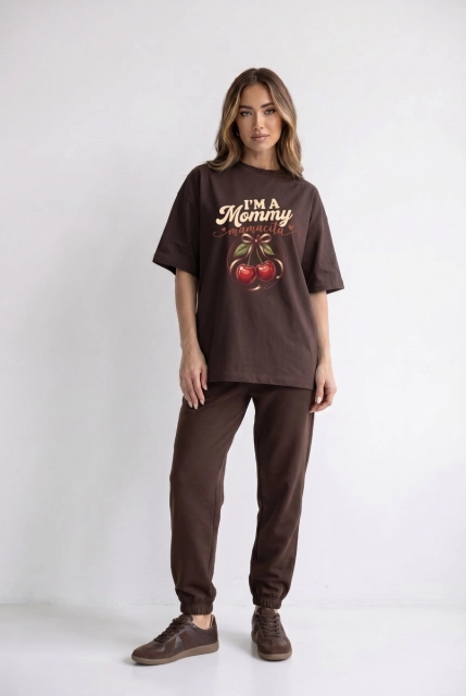 Koszulka Oversize Im a Mommy Chocolate – Dolce Sonno