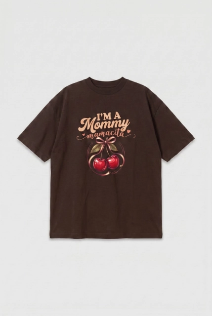Koszulka Oversize Im a Mommy Chocolate – Dolce Sonno