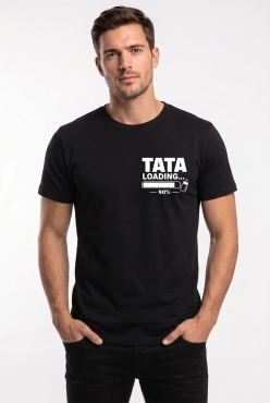 Koszulka dla przyszłego Taty z nadrukiem - TATA LOADING...