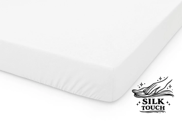 Prześcieradło do łóżeczka Premium Silk Touch z gumką 60x120 | Dolce Sonno