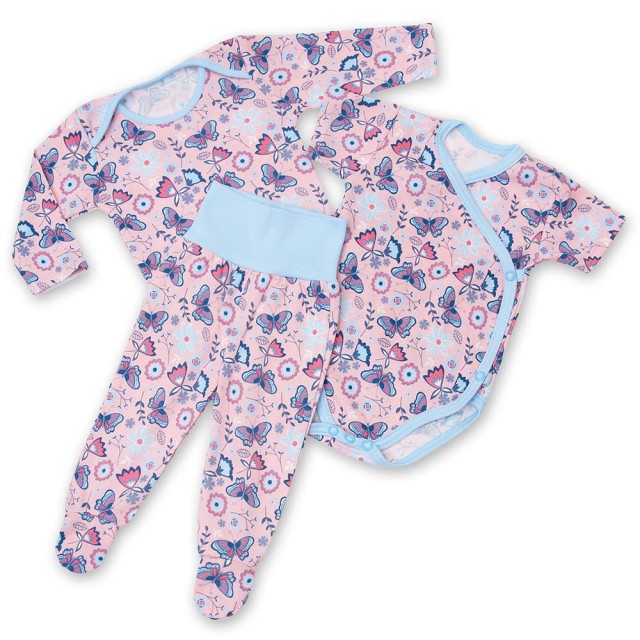 Dziecięce body długi rękaw Łąka - Dolce Sonno