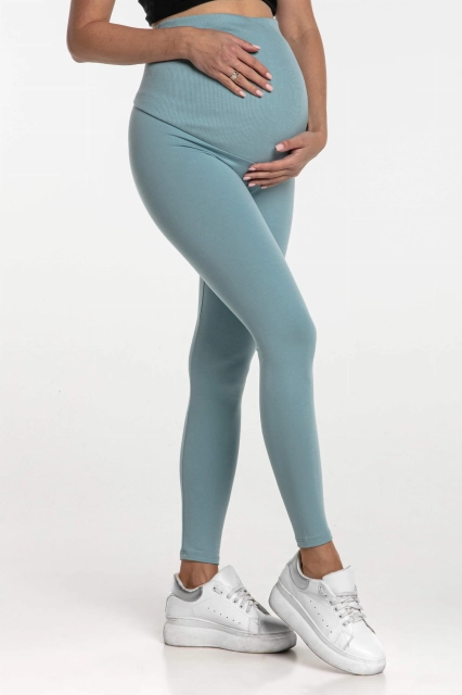 Legginsy dresowe z panelem ciążowym Iceberg - Dolce Sonno