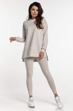 Długa bluza dresowa z rozcięciami Ana / MoonBean Dolce Sonno - II Gatunek
