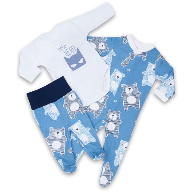 Kolekcja ubranek dla chłopca Granatowe Koala - Dolce Sonno