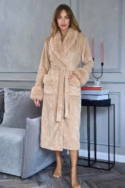 Szlafrok damski Hana 2647 angora - L&L