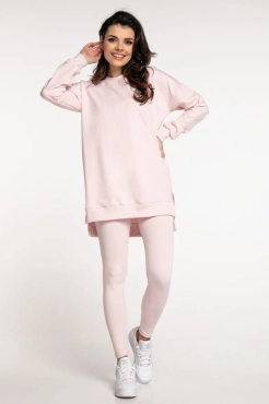 Długa bluza dresowa z rozcięciami Ana / Ballet Dolce Sonno - II gatunek