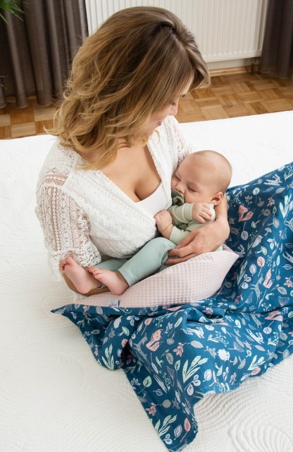 Kocyk bawełniany dwustronny Prestige Las | Baby Matex