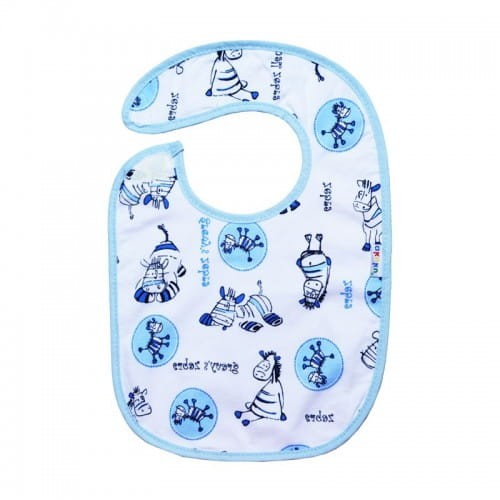 Śliniak bawełniany podszyty ceratką na rzep Akuku