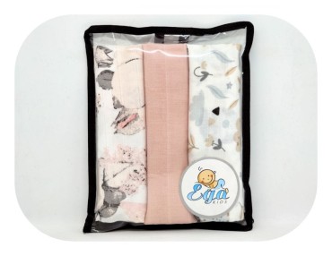 Pieluszki muślinowe 3 szt. zestaw 21 Ega