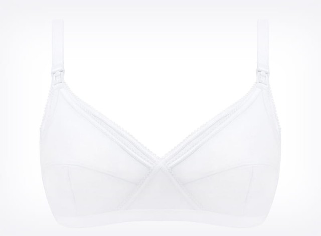 Biustonosz do karmienia Milky biały - SłodkiSen