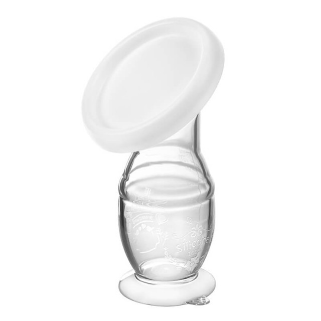 Silikonowy odciągacz, kolektor do pokarmu 100ml - Akuku