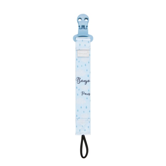 Tasiemka do smoczka Bonjour Paris niebieska | Canpol babies