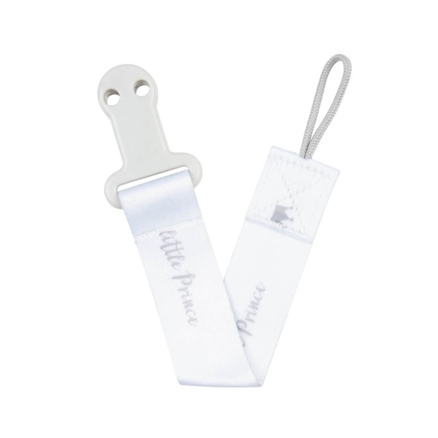 Tasiemka do smoczka Little Prince szary | Canpol babies