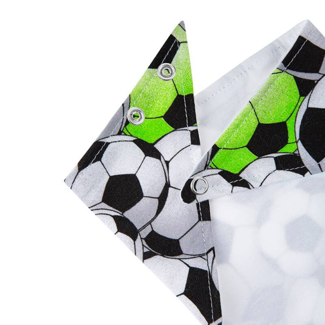 Apaszka, śliniak dla dziecka na zatrzaski Piłeczki - Akuku