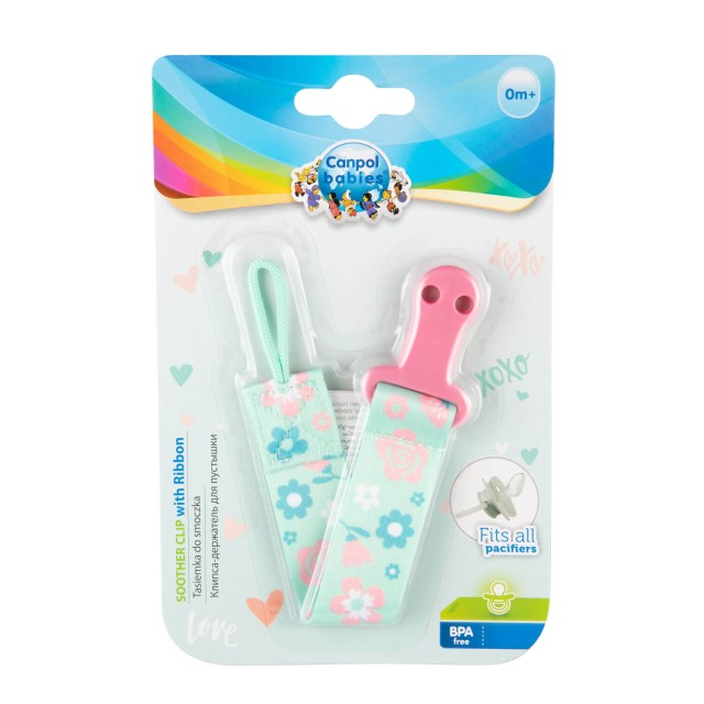 Tasiemka, łańcuszek do smoczka z serii Exotic Animals - Canpol Babies