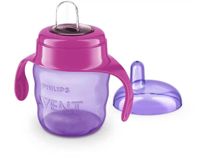 Kubek niekapek z miękkim ustnikiem 6m+ 200ml - Avent