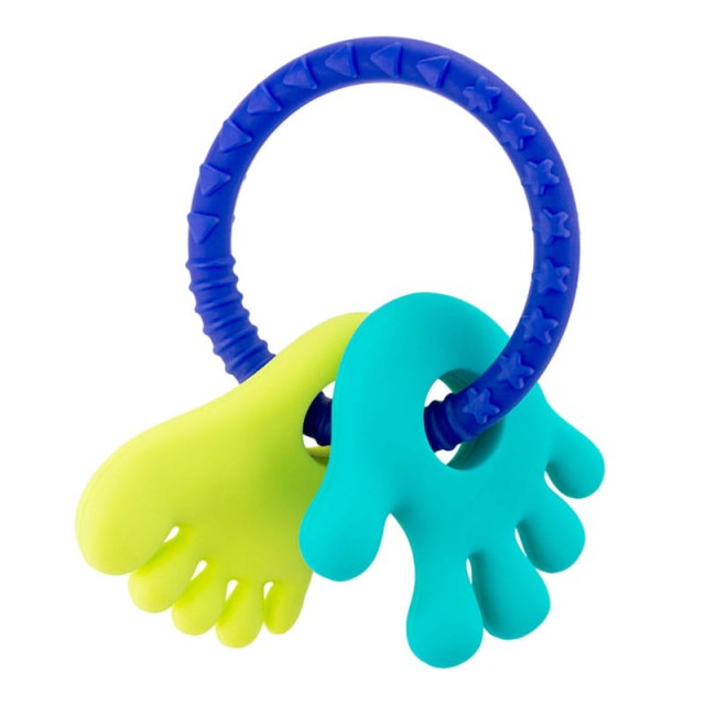 Zestaw gryzaków na kole Rączka/Stópka A0127 AKUKU