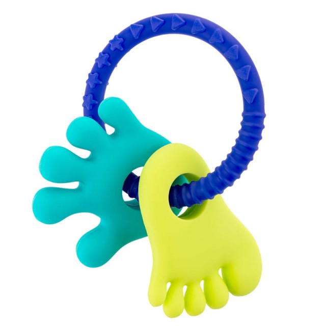 Zestaw gryzaków na kole Rączka/Stópka A0127 AKUKU