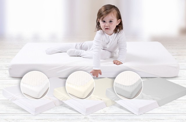 Prześcieradło nieprzemakalne Bamboo z gumką 60x120 - Baby Matex