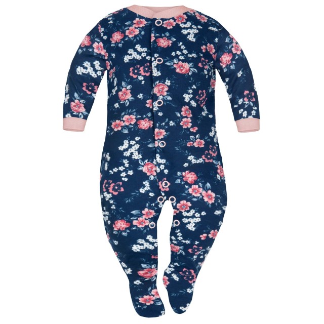 Pajac niemowlęcy z falbankami Różyczki - Dolce Sonno