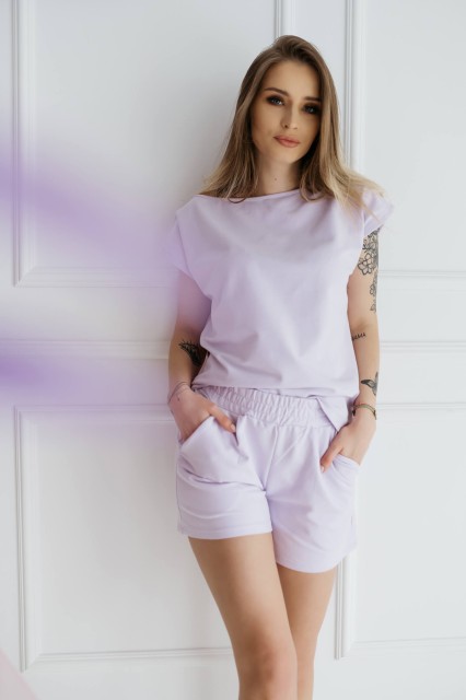 Letni dres damski Sunny/Lilac - Dolce Sonno