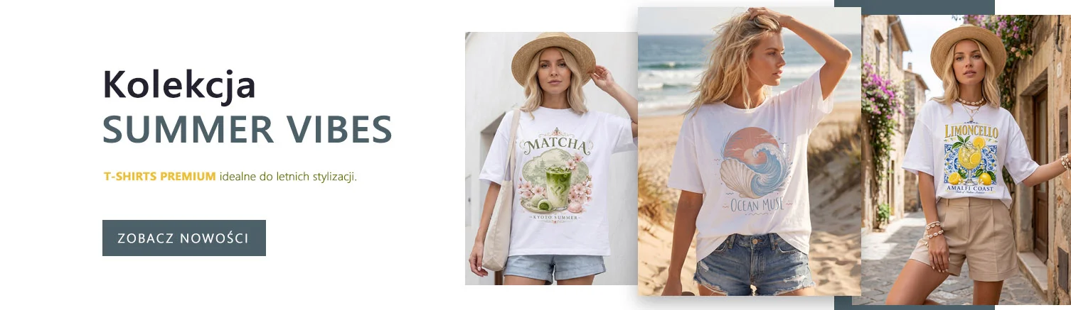 Nowość - Kolekcja Summer Vibes T-shirty width=
